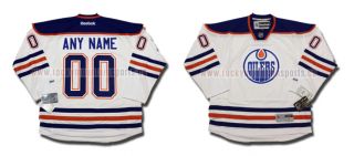 Edmonton Oilers Any Name and Number New Away Jersey Reebok RBK 7185