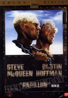Papillon 1973 DVD New Steve McQueen Dustin Hoffman