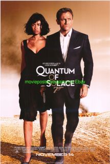 policies quantum of solace movie poster 1s final james bond