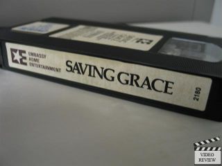 Saving Grace VHS Tom Conti, Fernando Rey, Edward James Olmos