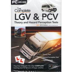 HGV LGV PCV DSA Driving Theory Hazard Test PC DVD 2012