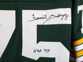 Forrest Gregg Autographed Green Bay Packers Throwback Jersey