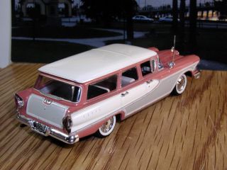 Extremely detailed 1/43 model of 1958 Edsel Bermuda created by