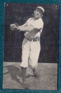 1907 A C Dietsche EDWARD ED KILLIAN Vintage Detroit Tigers Postcard