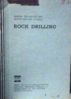 Rock Drilling [Paperback] C.E.Oscar Edward Kiessling Nighman