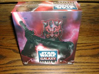 2012 Topps Star Wars Galaxy 7 Factory SEALED Trading Card Hobby Box
