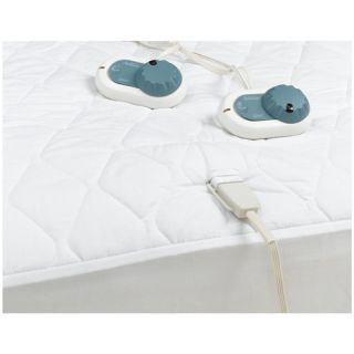  heated electric mattress pad 140 thread queen 60 x 80 w dual controls