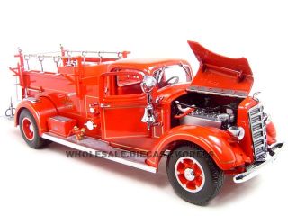 1938 Mack Type 75 E Greenwich Fire Truck 1 24 Model
