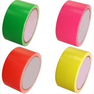 Pack Assorted Colors Bright Duct Tape Always Have The Right Roll for