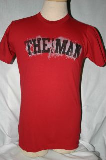 Pacquiao The Pacman Solo T Shirt vs Mosley Fight Red Top Rank