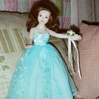 Betty New England Collectors Society Doll Porcelain Artist by June