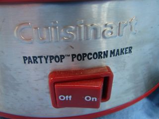  Partypop Popcorn Maker Popper Red CPM 800 Kitchen Home East Windsor