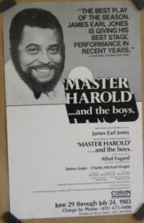 James Earl Jones as Master Haroldand the boysoriginal 1983 black