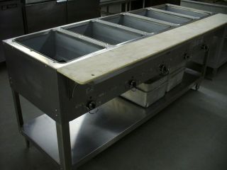   Compartment Gas Steam Table Duke Aerohot 305M Hot Food Buffet Unit