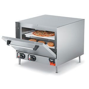 Vollrath 40848 Countertop Electric Pizza Oven with 2 Ceramic Decks 208