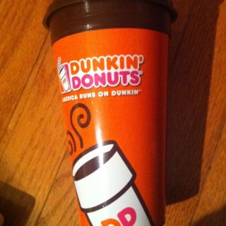 Dunkin Donuts 14oz Coffee Travel Mug $.99 Refills Commute Mornings