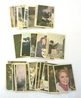  1966 Donruss GREEN HORNET TV Series Trading Cards and Stickers No Dupe