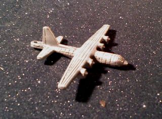 Pewter Air Plane Bomber Key Chain Necklace