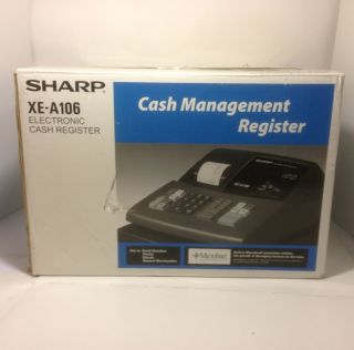 Sharp XE A106 Electronic Business Cash Register