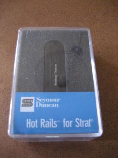 Seymour Duncan Hot Rails for Strat SHR 1N Pickup Neck Position Black