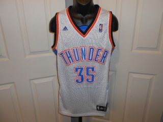 NEW Kevin Durant Oklahoma Thunder XLARGE XL +2 SWINGMAN Sewn Adidas