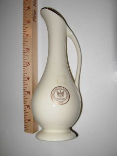  Madison University Pitcher Style Vase by W C Bunting Co East Liverpool