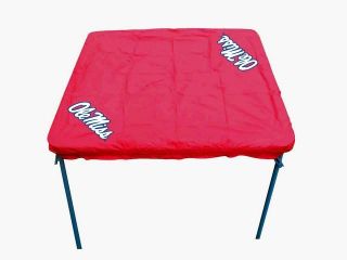 Ole Miss Rebels Card Table Cover Tablecloth