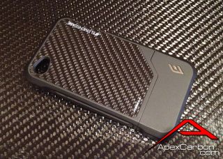 Element Case Formula 4 Real Carbon Fiber iPhone 4/4S Cover   Black