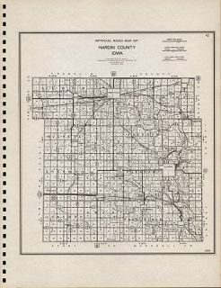  Iowa Authentic Vintage Map Eldora IA Genuine 73 Years Old 1939