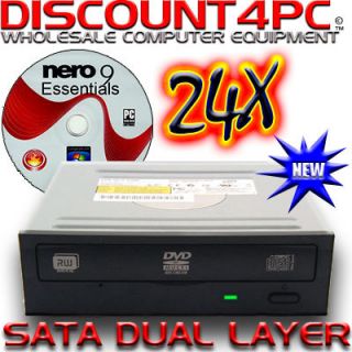 PC 24x Internal Desktop Computer 5 25 SATA DVD Burner