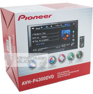 Pioneer AVH P4300DVD 7 Car Stereo DVD CD  Receiver