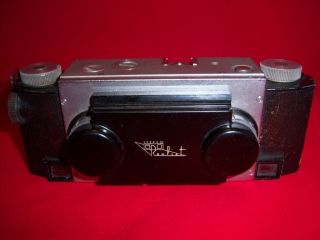 Vintage Early David White Ilex Paragon 3 5 Realist Stereo Camera A5393