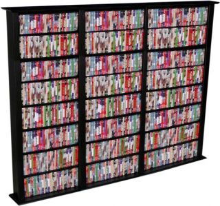 Cherry 400 CD/DVD Media Storage Tower/Rack/Stand/Shelf