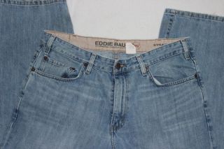 Eddie Bauer Jeans Denim Mens Size 36 x 30 straight Fit NICE!