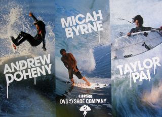 DVS Shoe Co Grom Team Surfing Surf Poster Andrew Doheny