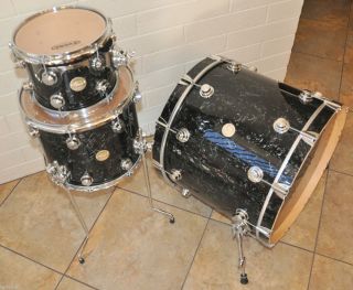 DW Collectors Series Drum Set Black Velvet