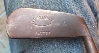 Antique Vintage Old Macgregor Edgemont Diamond Face Wood Shaft Golf