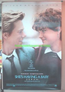 Shes Having A Baby Movie Poster Original Kevin Bacon
