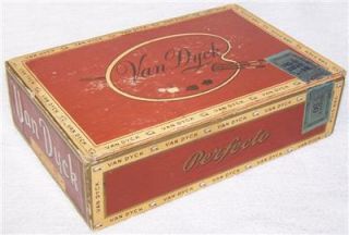 Vintage Van Dyck Cigar Box Perfecto