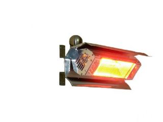 Fire Sense Indoor Outdoor Wall Mounted Infrared Patio Heater Stainless