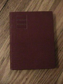 1901 Edmund Burkes Speech Conciliation with America HC Book Antique