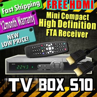S10 HD FTA Reciever Set Top TV Box Mini High Definition S9 Free HDMI