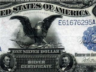 HGR 1899 $1 Black Eagle Elliott/Burke Near UNCIRCULATED