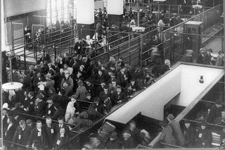 Immigrants Arriving on Ellis Island 1902 B