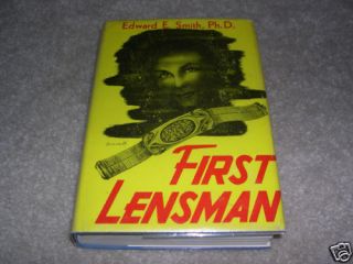 Signed 13 50 Edward E Smith First Lensman with Originial Dust Jacket