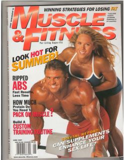  Fitness Bodybuilding Magazine Monica Brant Eddie Robinson 6 97