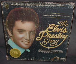 The Elvis Presley Story Collectors Edition RCA 6 Box LP