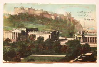 1911 Edinburgh Castle National Gallery Edinburgh UK PC