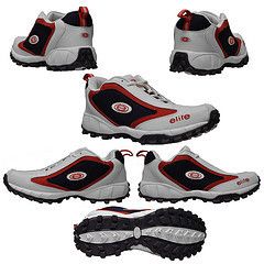 2009 Elite Turfs Shoe Softball Cleats Softball Shoes White Navy Red