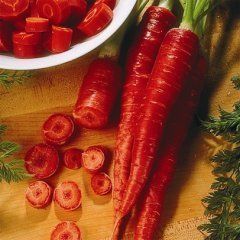 Carrot Atomic Red Non GMO Heirloom Vegetable 200 Seeds
